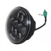 COWONE Newest 80W 5-3/4" 5.75" LED Projector Headlights for Motorcycles Headlamp Driving Lights (DOT Approved) Black
