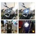 COWONE Newest 80W 5-3/4" 5.75" LED Projector Headlights for Motorcycles Headlamp Driving Lights (DOT Approved) Black